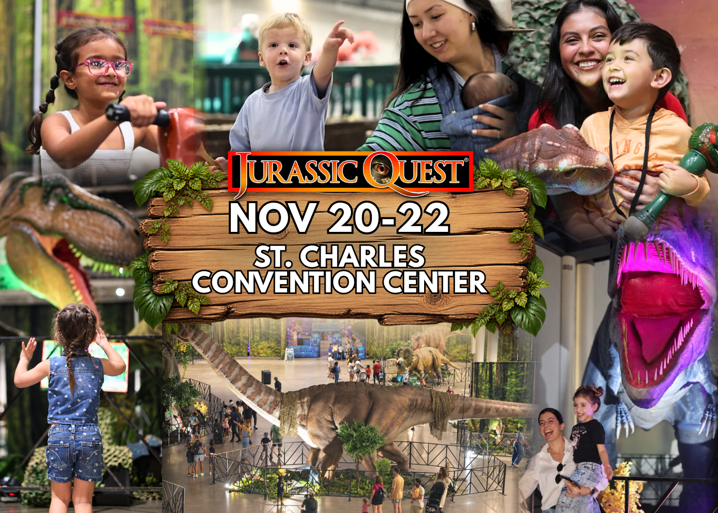 Jurassic Quest – St. Charles, MO | St. Charles Convention Center